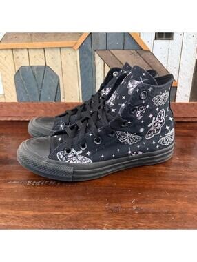 Converse Chuck Taylor All Star Celestial Moth High Top Sneakers Mens 5 Womens 7